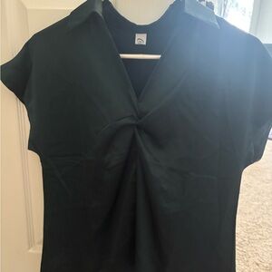 Elegant Dark Green Women's Top